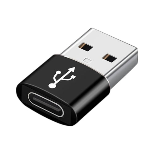 อะแดปเตอร์โลหะผสมอลูมิเนียมตัวผู้ USB-C / Type-C ถึง USB 2.0 รองรับการชาร์จและการส่งผ่าน, USB 2.0