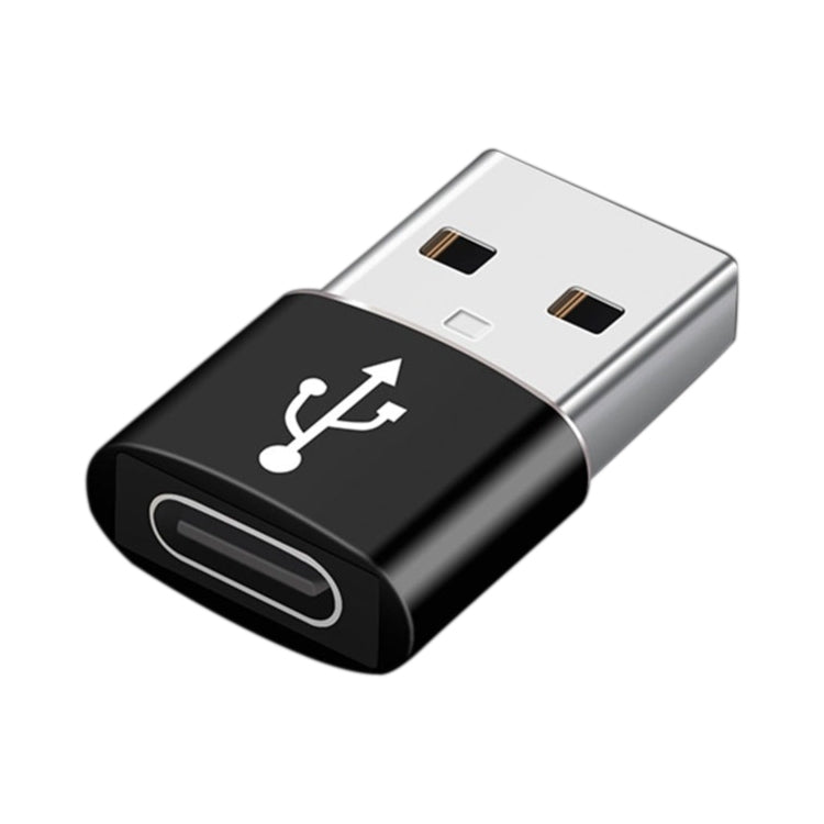 อะแดปเตอร์โลหะผสมอลูมิเนียมตัวผู้ USB-C / Type-C ถึง USB 2.0 รองรับการชาร์จและการส่งผ่าน, USB 2.0