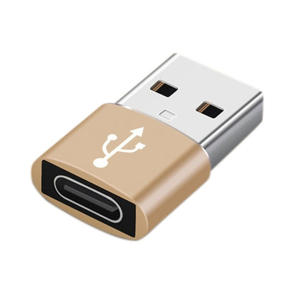 อะแดปเตอร์โลหะผสมอลูมิเนียมตัวผู้ USB-C / Type-C ถึง USB 2.0 รองรับการชาร์จและการส่งผ่าน, USB 2.0