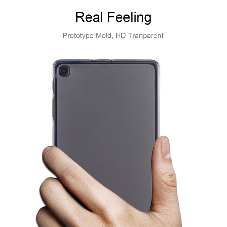 สำหรับ Samsung Galaxy Tab A 8.4 (2020) 0.75 มม.บางเฉียบด้านนอกเคลือบเงาภายใน Frosted TPU เคสอ่อน, For Samsung Galaxy Tab A 8.4 (2020)