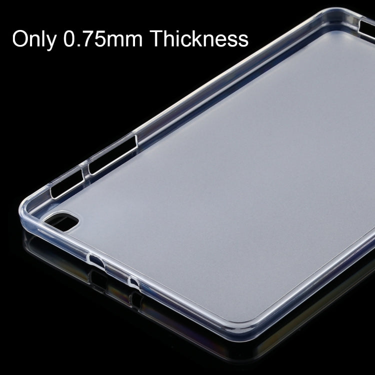 สำหรับ Samsung Galaxy Tab A 8.4 (2020) 0.75 มม.บางเฉียบด้านนอกเคลือบเงาภายใน Frosted TPU เคสอ่อน, For Samsung Galaxy Tab A 8.4 (2020)