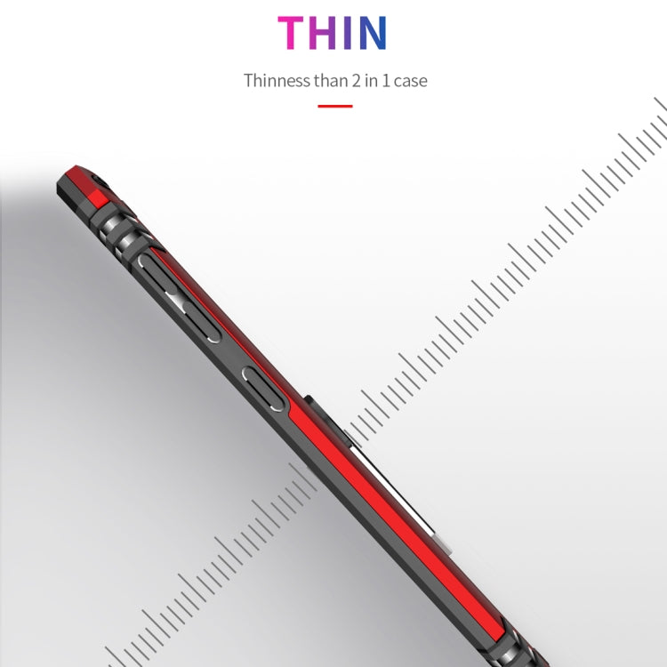 เคสป้องกัน TPU + PC กันกระแทกเกราะสำหรับ Galaxy A10 พร้อมตัวยึดแบบหมุนได้ 360 องศา, For Galaxy A10
