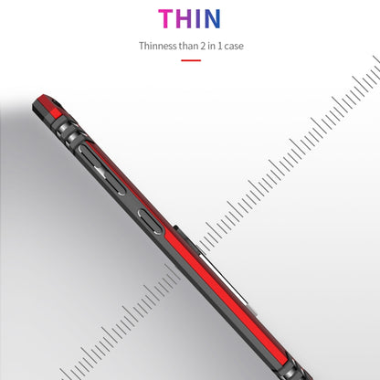 เคสป้องกัน TPU + PC กันกระแทกเกราะสำหรับ Galaxy A10 พร้อมตัวยึดแบบหมุนได้ 360 องศา, For Galaxy A10