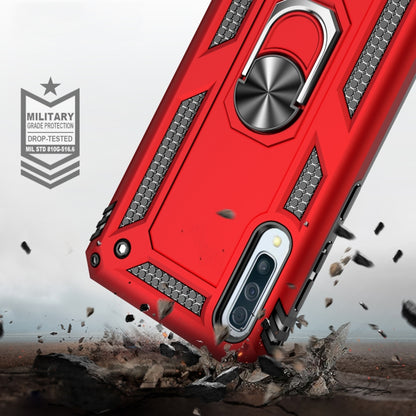 เคสป้องกัน TPU + PC กันกระแทกเกราะสำหรับ Galaxy A50 พร้อมตัวยึดแบบหมุนได้ 360 องศา, For Galaxy A50