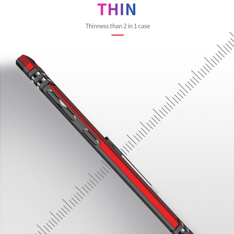เคสป้องกัน TPU + PC กันกระแทกเกราะสำหรับ Galaxy A50 พร้อมตัวยึดแบบหมุนได้ 360 องศา, For Galaxy A50