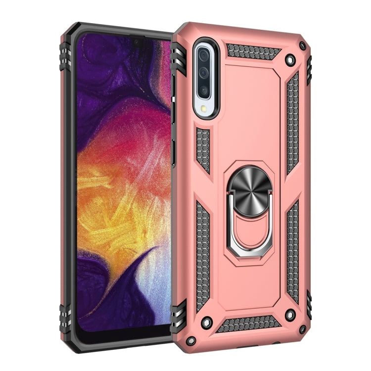 เคสป้องกัน TPU + PC กันกระแทกเกราะสำหรับ Galaxy A50 พร้อมตัวยึดแบบหมุนได้ 360 องศา, For Galaxy A50