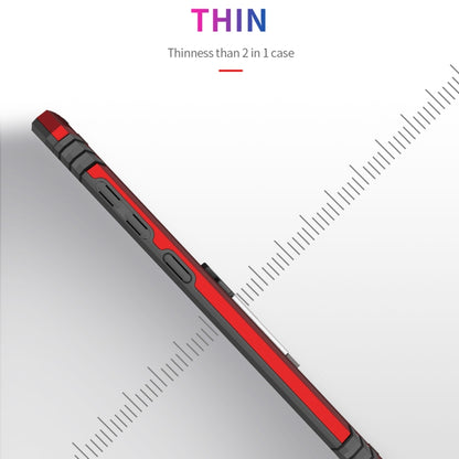 เคสป้องกัน TPU + PC กันกระแทกเกราะสำหรับ Galaxy A70 พร้อมตัวยึดแบบหมุนได้ 360 องศา, For Galaxy A70