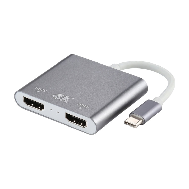 เอาต์พุตอินเทอร์เฟซ HDMI คู่ 4K Ultra HD ไปยังอะแดปเตอร์ USB-C / Type-C, 9175B