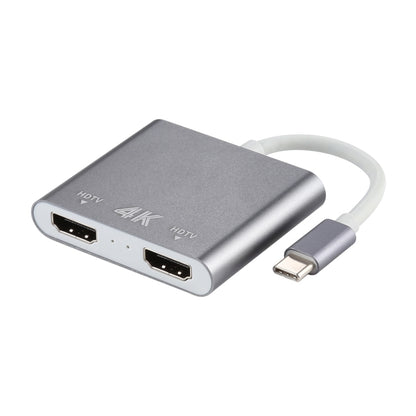 เอาต์พุตอินเทอร์เฟซ HDMI คู่ 4K Ultra HD ไปยังอะแดปเตอร์ USB-C / Type-C, 9175B