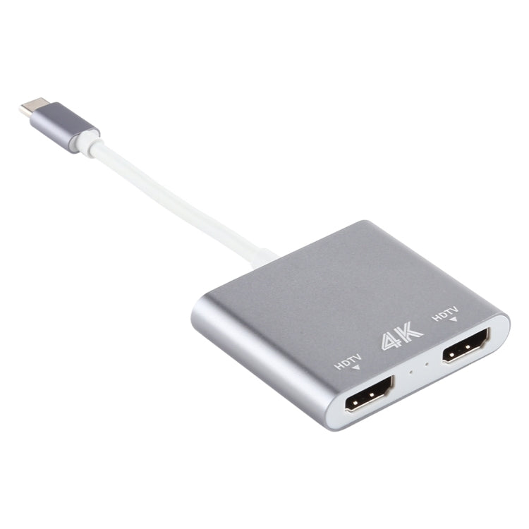 เอาต์พุตอินเทอร์เฟซ HDMI คู่ 4K Ultra HD ไปยังอะแดปเตอร์ USB-C / Type-C, 9175B