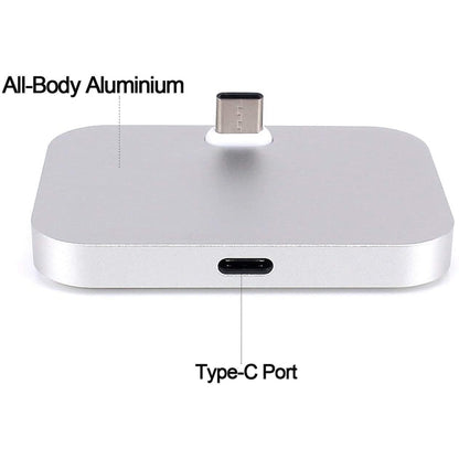 USB-C / Type-C อลูมิเนียมอัลลอยด์สก์ท็อปสถานีแท่นชาร์จ, 1