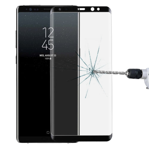 สำหรับ Galaxy Note 8 0.3mm 9H ความแข็งพื้นผิว 3D ฟิล์มกระจกนิรภัยแบบเต็มหน้าจอป้องกันการระเบิด, For Galaxy Note 8 0.3mm