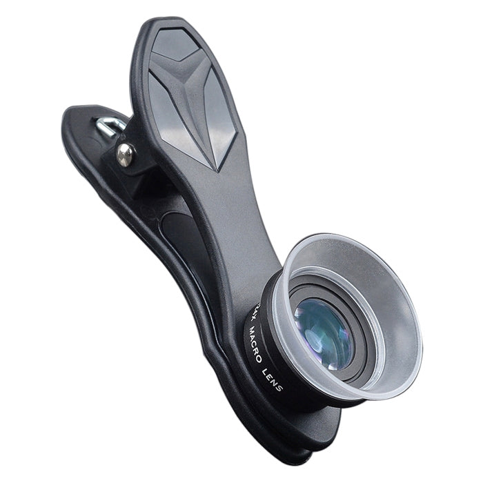 APEXEL APL-24X-H 2 in 1 Universal ภายนอก 12X และ 24X Macro เลนส์โทรศัพท์มือถือพร้อมเลนส์