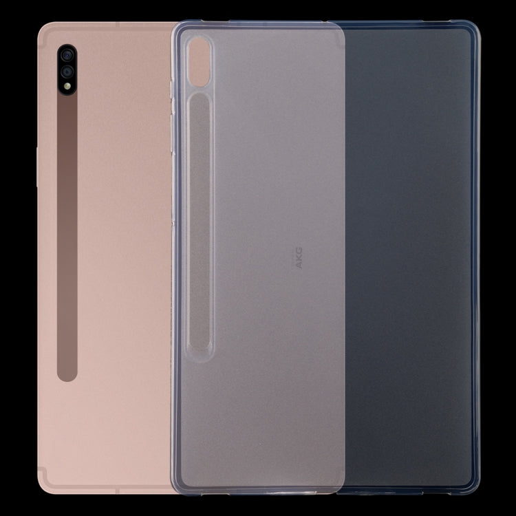 สำหรับ Samsung Galaxy Tab S7 Plus 0.75 มม. กันกระแทกด้านนอกเคลือบเงาภายในเคส TPU Frosted, For Samsung Galaxy Tab S7 Plus