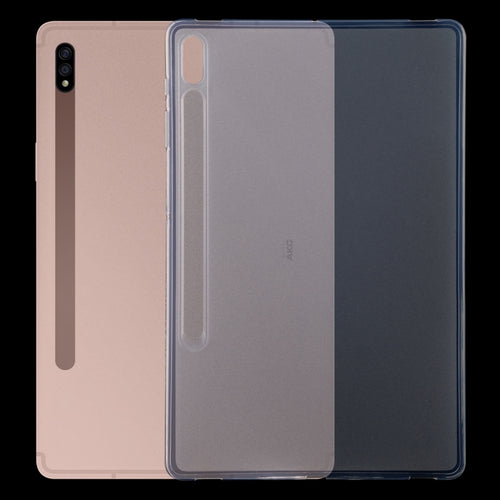 สำหรับ Samsung Galaxy Tab S7 Plus 0.75 มม. กันกระแทกด้านนอกเคลือบเงาภายในเคส TPU Frosted, For Samsung Galaxy Tab S7 Plus