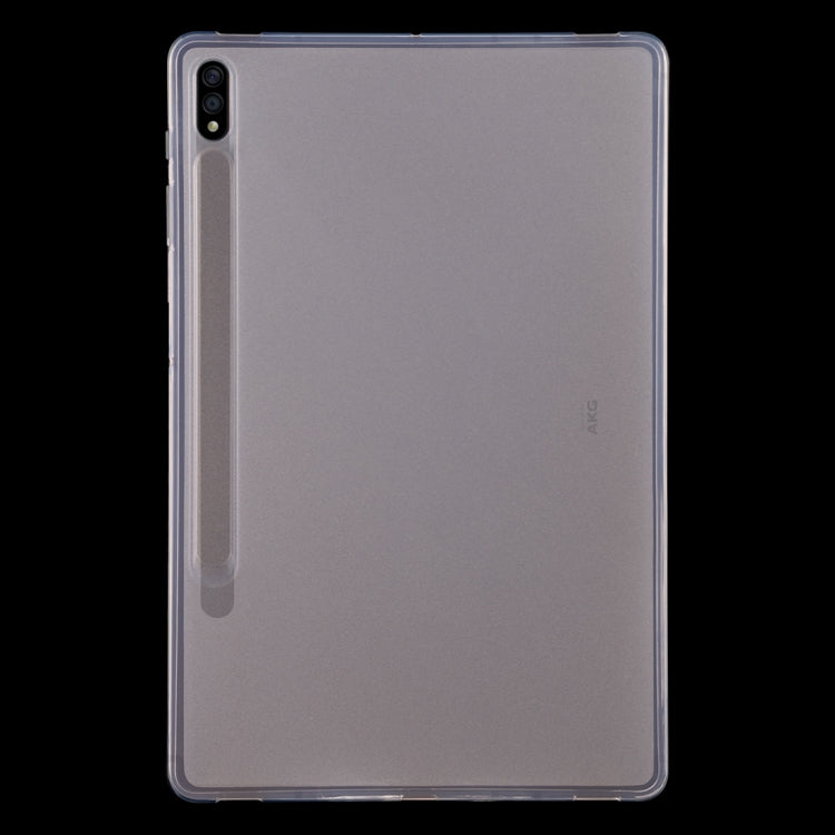 สำหรับ Samsung Galaxy Tab S7 Plus 0.75 มม. กันกระแทกด้านนอกเคลือบเงาภายในเคส TPU Frosted, For Samsung Galaxy Tab S7 Plus