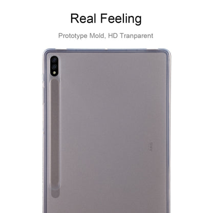สำหรับ Samsung Galaxy Tab S7 Plus 0.75 มม. กันกระแทกด้านนอกเคลือบเงาภายในเคส TPU Frosted, For Samsung Galaxy Tab S7 Plus