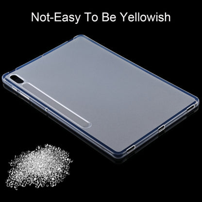 สำหรับ Samsung Galaxy Tab S7 Plus 0.75 มม. กันกระแทกด้านนอกเคลือบเงาภายในเคส TPU Frosted, For Samsung Galaxy Tab S7 Plus