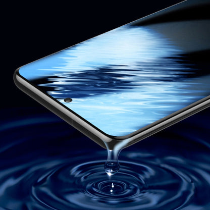 mocolo 0.33 มม. 9H 2.5D เต็มกาวผ้าไหมพิมพ์ฟิล์มกระจกนิรภัยสำหรับ Samsung Galaxy S20 FE 5G, รองรับการปลดล็อคลายนิ้วมือ, For Samsung Galaxy S20 FE 5G