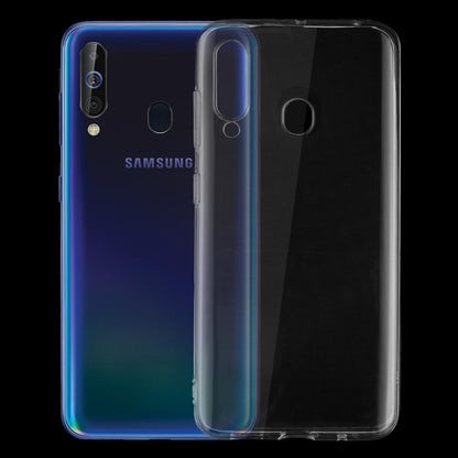 เคสป้องกันนุ่ม TPU โปร่งใสบางเฉียบ 0.75 มม. สำหรับ Samsung Galaxy A60, For Samsung Galaxy A60