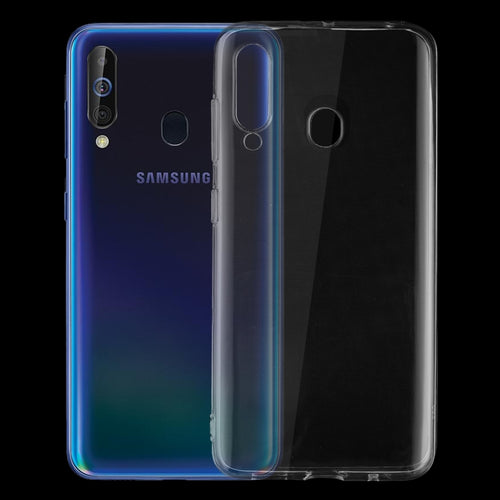 เคสป้องกันนุ่ม TPU โปร่งใสบางเฉียบ 0.75 มม. สำหรับ Samsung Galaxy A60, For Samsung Galaxy A60