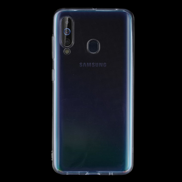 เคสป้องกันนุ่ม TPU โปร่งใสบางเฉียบ 0.75 มม. สำหรับ Samsung Galaxy A60, For Samsung Galaxy A60