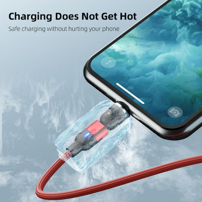 2m 3A เอาต์พุต USB เป็น USB-C / Type-C 540 องศาหมุนสายชาร์จซิงค์ข้อมูลแม่เหล็ก, 2m Type-C