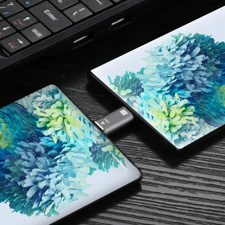 USB-C / Type-C 4.0 ตัวแปลงปลั๊กตัวผู้เป็นตัวผู้ 40Gbps Data Sync Adapter, Type-C Male to Type-C Male