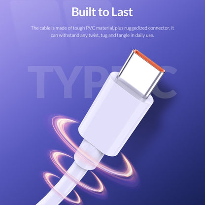6A USB3.0 สายเคเบิลข้อมูลตัวผู้เป็น USB-C / Type-C ความยาวสายเคเบิล: 2 ม, 2m