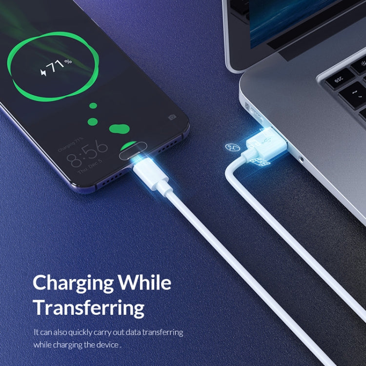 6A USB3.0 สายเคเบิลข้อมูลตัวผู้เป็น USB-C / Type-C ความยาวสายเคเบิล: 2 ม, 2m