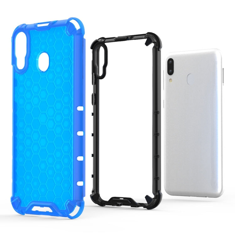 เคส Honeycomb PC + TPU กันกระแทกสำหรับ Galaxy M20, For Galaxy M20