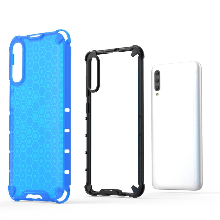 เคส Honeycomb PC + TPU กันกระแทกสำหรับ Galaxy A70, For Galaxy A70