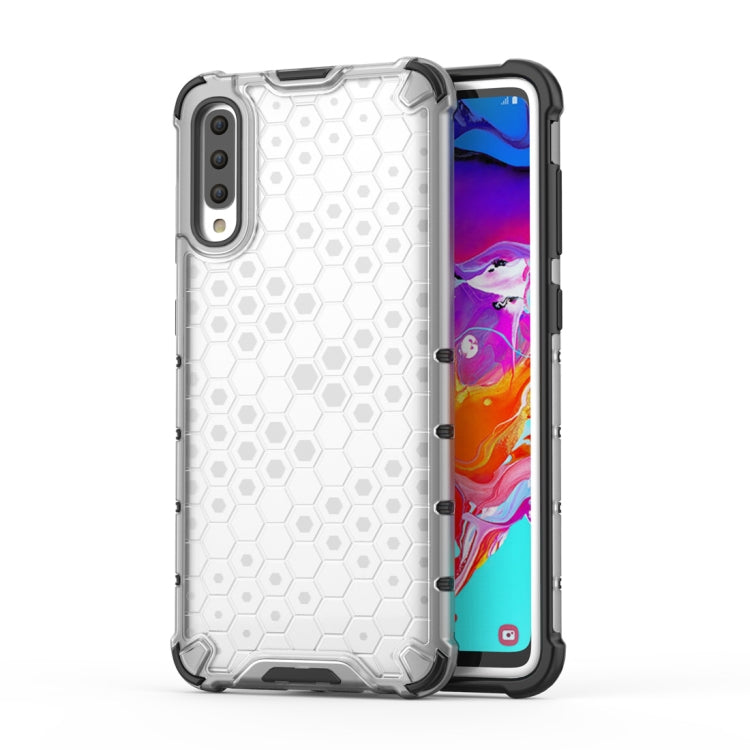 เคส Honeycomb PC + TPU กันกระแทกสำหรับ Galaxy A70, For Galaxy A70