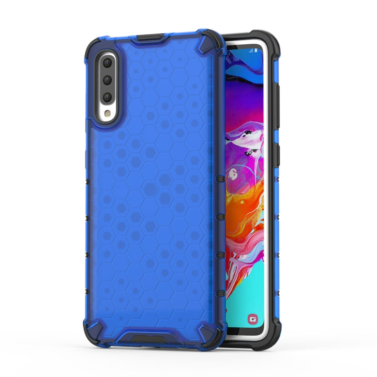 เคส Honeycomb PC + TPU กันกระแทกสำหรับ Galaxy A70, For Galaxy A70