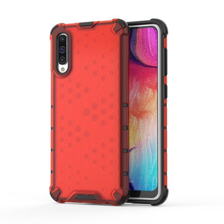 เคส Honeycomb PC + TPU กันกระแทกสำหรับ Galaxy A50, For Galaxy A50