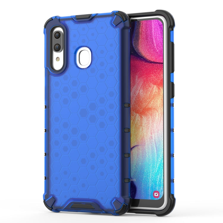 เคส Honeycomb PC + TPU กันกระแทกสำหรับ Galaxy A30, For Galaxy A30