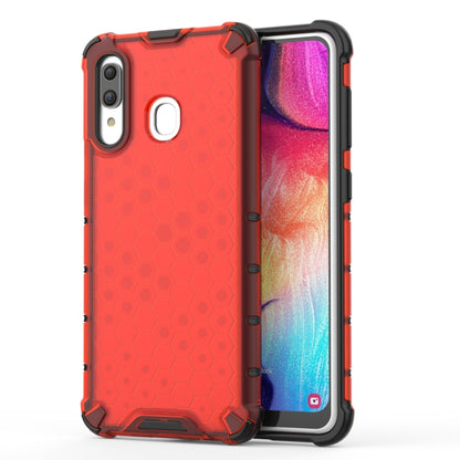 เคส Honeycomb PC + TPU กันกระแทกสำหรับ Galaxy A30, For Galaxy A30