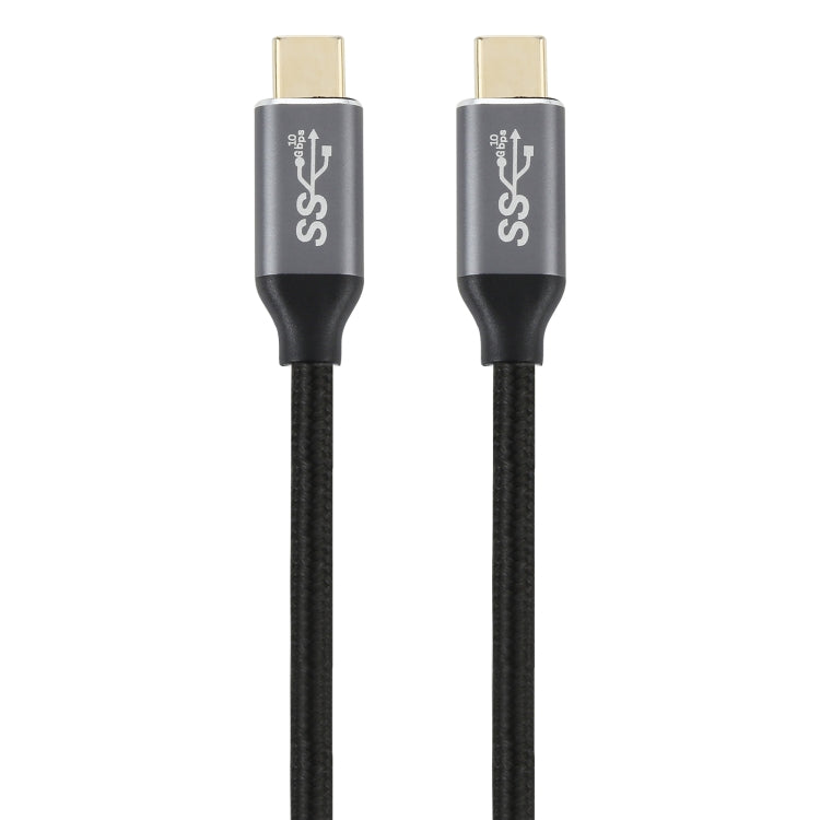 USB-C / Type-C ชายกับ USB-C / Type-C ชายสายชาร์จข้อมูลการส่งผ่านชาย, ความยาวสายเคเบิล: 0.5 ม., 0.5m