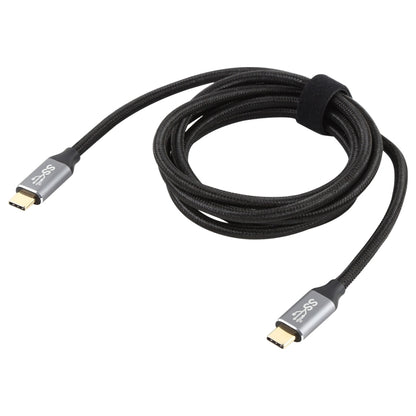 USB-C / Type-C ชายกับ USB-C / Type-C ชายสายชาร์จข้อมูลการส่งผ่านชาย, ความยาวสายเคเบิล: 1.5 ม., 1.5m
