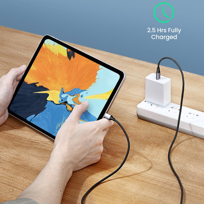 USB-C / Type-C ชายกับ USB-C / Type-C ชายสายชาร์จข้อมูลการส่งผ่านชาย, ความยาวสายเคเบิล: 1.5 ม., 1.5m