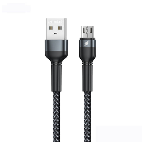 REMAX RC-124m 1 ม. 2.4A USB เข้ากับ Micro USB อลูมิเนียมอัลลอยด์สายเคเบิลข้อมูลการชาร์จอย่างรวดเร็ว, Micro USB