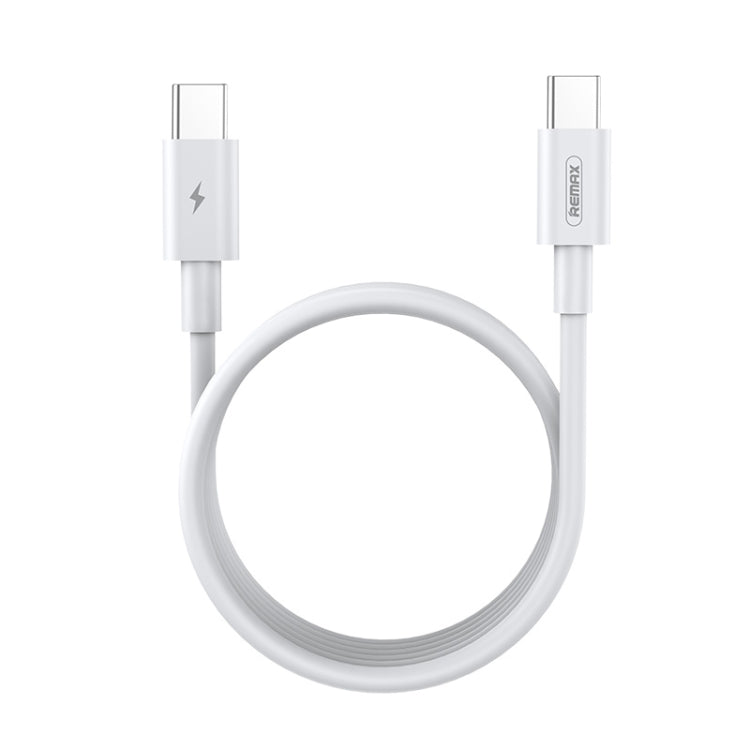 REMAX Marlik Series RC-175c PD 100W อินเทอร์เฟซ USB-C / Type-C เป็น USB-C / Type-C สายเคเบิลข้อมูลการชาร์จอย่างรวดเร็ว ความยาวสายเคเบิล: 1 ม., 1m