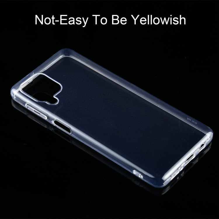 สำหรับ Samsung Galaxy F62 0.75 มม. เคสป้องกัน TPU Soft แบบใสบางเฉียบ, For Samsung Galaxy F62