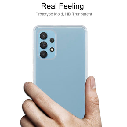 สำหรับ Samsung Galaxy A32 4G 0.75 มม. เคสป้องกันนุ่ม TPU โปร่งใสบางเฉียบ, For Samsung Galaxy A32 4G
