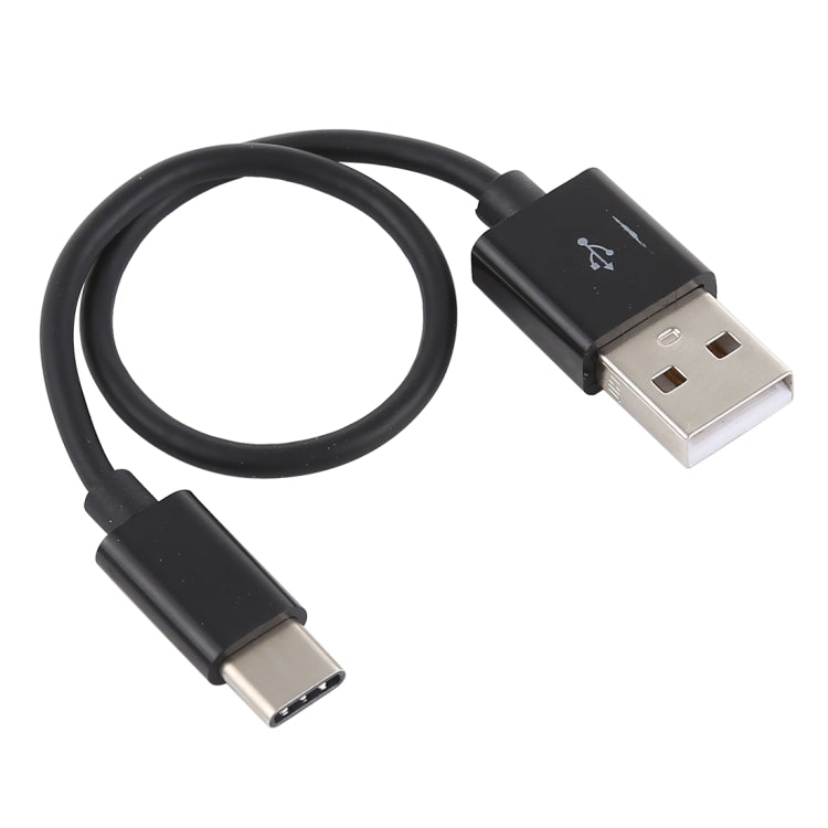 สายเคเบิลข้อมูลการชาร์จและซิงค์ USB เป็น USB-C / Type-C ความยาวสายเคเบิล: 22 ซม, 22cm USB to Type-C Black, 22cm USB to Type-C White