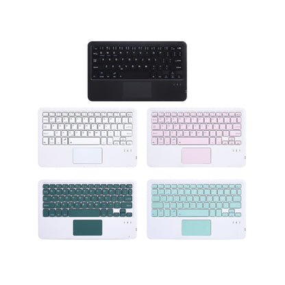 HB119B คีย์บอร์ด Bluetooth ไร้สายแท็บเล็ตอเนกประสงค์ขนาด 10 นิ้วพร้อมแผงสัมผัส, HB119B