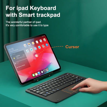 HB119B คีย์บอร์ด Bluetooth ไร้สายแท็บเล็ตอเนกประสงค์ขนาด 10 นิ้วพร้อมแผงสัมผัส, HB119B