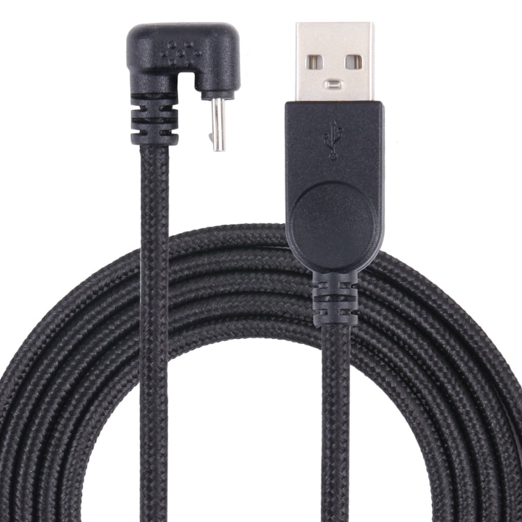 U-รูป Micro USB ชายไป USB ชายไนลอน Braid Charge Data Cable, Micro USB to USB