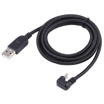 U-รูป Micro USB ชายไป USB ชายไนลอน Braid Charge Data Cable, Micro USB to USB