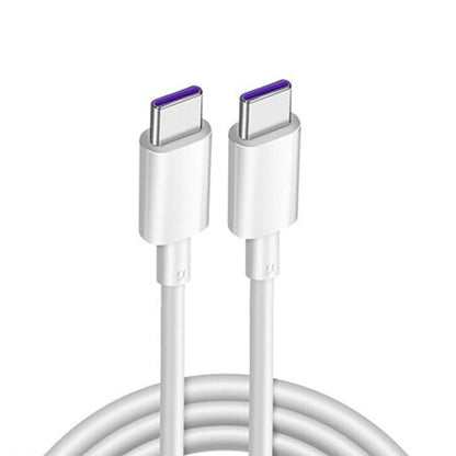 ต้นฉบับ Huawei CP43 5A USB-C / Type-C ถึง USB-C / Type-C สายเคเบิลข้อมูลการชาร์จอย่างรวดเร็ว, ความยาวสายเคเบิล: 1 ม.